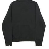 PUMA Womens Black Hoodie UK 14 Cotton Blend Pullover Casual Sports Sweatshirt