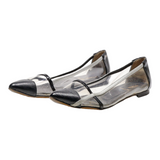 FENDI Ballet Shoes Black Synthetic Womens UK 3