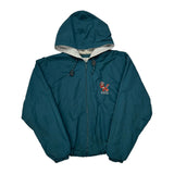 Tigger Disney Cartoon Jacket - Small Green Nylon