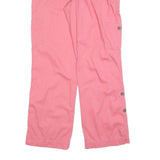 MERONA Womens Cotton Blend Pink Relaxed Straight Trousers W32 L30 Summer Casual