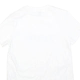 LEVI'S Womens White Logo Graphic T-Shirt XS Short Sleeve Crew Neck Cotton