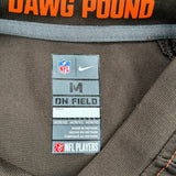 Age 11-12 Cleveland Browns Nike Nfl Jersey - Medium Brown Polyester