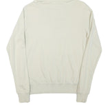 ST DIEGO Womens Cream California Choppers Cotton Blend Hoodie M Skull Print