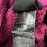 The North Face Fleece - Large Purple Polyester