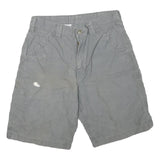 CARHARTT Mens Shorts Grey Casual Cotton Blend M W32 Workwear Utility