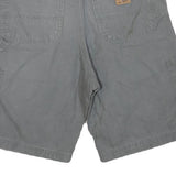 CARHARTT Mens Shorts Grey Casual Cotton Blend M W32 Workwear Utility