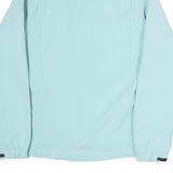 JACK WOLFSKIN Womens Blue Jacket UK 12 Polyester Blend Zip Outdoor Lightweight