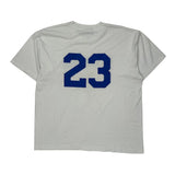 Softball Fruit Of The Loom T-Shirt - XL Blue Cotton Blend