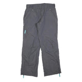 BPC Womens Polyester Blend Black Regular Straight Trousers W32 L32 Outdoor Zip