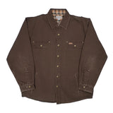 Carhartt Flannel Shirt - XL Brown Cotton
