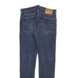 LEVI'S 510 Mens Jeans Blue Slim Skinny Denim Medium W31 L34 Zip Closure