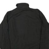 KAPPA Mens Black Jacket M Polyester Blend Track Plain Casual Zip Up