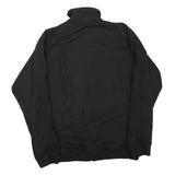 KAPPA Mens Black Jacket M Polyester Blend Track Plain Casual Zip Up
