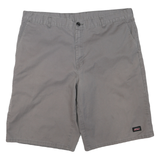 DICKIES Mens Shorts Grey Casual Classic 2XL W40 Cotton Blend Workwear