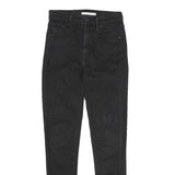 LEVI'S Mile High Super Skinny Womens Jeans Black Slim Skinny Denim Woven W26 L30