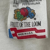 Fruit Of The Loom Graphic T-Shirt - XL White Cotton