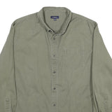 CROFT & BARROW Mens Green XL Cotton Button Down Shirt Casual Wear