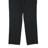 DOLCE & GABBANA Womens Black Wool Blend Regular Fit Straight Leg Trousers W34