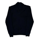 Polo By Ralph Lauren 1/4 Zip - Large Black Cotton