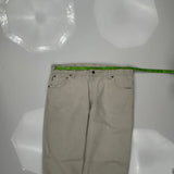 Carhartt Carpenter Trousers - 36W 29L Beige Cotton