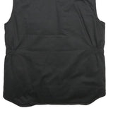 ARMY-TEX Mens Black Outdoor Jacket M Polyester Blend Plain Zip Utility Vest