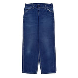 Carhartt Carpenter Pants - 31W 30L Blue Cotton