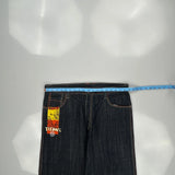 Urban Art Titane Denim Graphic Jeans - 37W 30L Multicoloured Denim