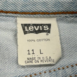 Levis Jeans - 28W UK 8 Light Wash Cotton