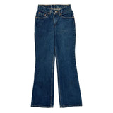 517 Levis Boot Cut Jeans - 24W 29L Blue Cotton