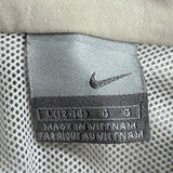 Nike Windbreaker - Large Beige Polyester