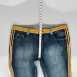 Pepe Jeans London Pepe Jeans - 39″ Waist Blue Cotton Blend