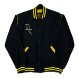 Pantheon Clothoo Varsity Jacket - Large Black Wool