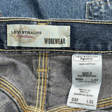 Levis Carpenter Jeans - 34W 32L Blue Cotton