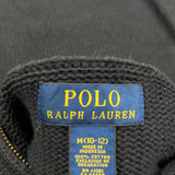 Age 10-12 Polo By Ralph Lauren Polo Shirt - Medium Black Cotton