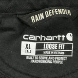 Carhartt Tall Hoodie - XL Black Cotton