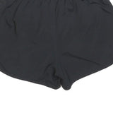 NIKE Womens Black Sports Running Shorts S W26 Polyester Blend Lightweight