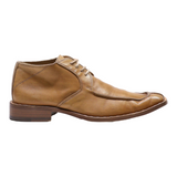 WEXFORD Derby Shoes Beige Leather Mens UK 6