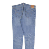 LEVI'S 711 Womens Jeans Blue Slim Skinny Denim Medium W35 L34 Cotton Blend