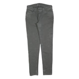 LEVI'S 535 Womens Jeans Grey Slim Skinny Denim Medium Wash W27 L30