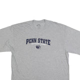 CADRE Mens Grey Penn State Graphic T-Shirt XL Short Sleeve Crew Neck Cotton