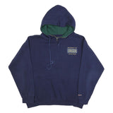 JANSPORT Mens Navy & Green University Of Oregon Ducks Hoodie XL Cotton Blend