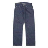 LEVI'S 514 Mens Jeans Blue Regular Straight Denim Raw W31 L29 Button Closure