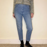 Armani Jeans - 28W UK 10 Blue Cotton Blend