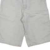 CARHARTT Mens Shorts Beige Casual Plain M W34 Cotton Blend Workwear