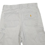 CARHARTT Mens Shorts Beige Casual Plain M W34 Cotton Blend Workwear
