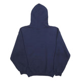 RUSSELL ATHLETIC Womens Navy Blue Santa Barbara Printed Pullover Hoodie M