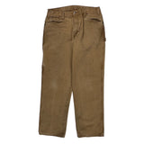 Dickies Carpenter Pants - 32W 31L Brown Cotton