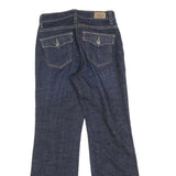 LEVI'S 512 Bootcut Womens Jeans Blue Slim Denim Woven W25 L28 Stylish Fit
