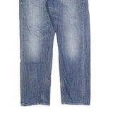 CARHARTT Mens Jeans Blue Regular Straight Denim Medium W34 L32 Workwear Casual