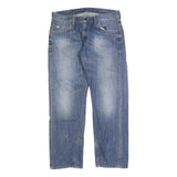 CARHARTT Mens Jeans Blue Regular Straight Denim Medium W34 L32 Workwear Casual